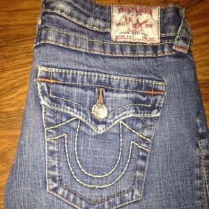 True Religion brand jeans 27. Med wash 30 inseam